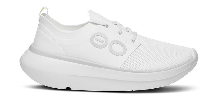 Men's OOmy Stride Shoe - White/White