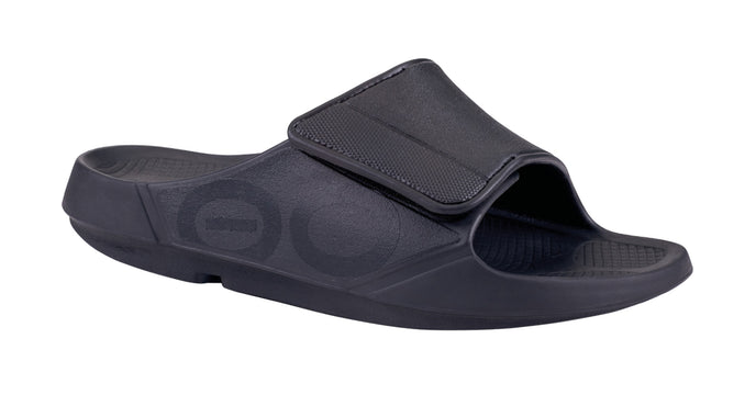 Men's OOahh Sport Flex Slide - Black Matte