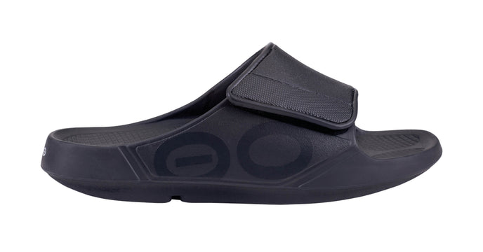 Men's OOahh Sport Flex Slide - Black Matte